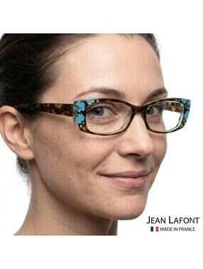 Jean Lafont Primrose Women Eyeglasses France | Tortoise Blue